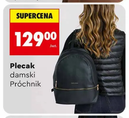 Plecak damski Próchnik promocja w Biedronka
