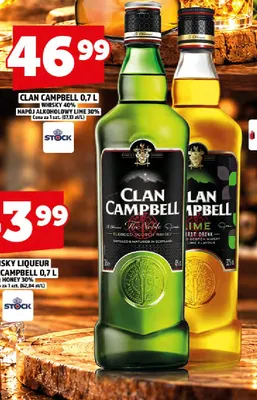 Whisky Clan Campbell promocja w TOPAZ