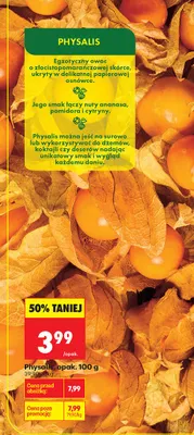 Physalis promocja w Biedronka
