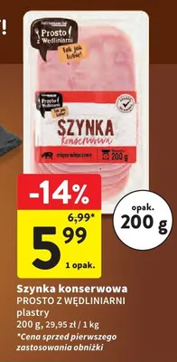 Szynka konserwowa promocja w Intermarche