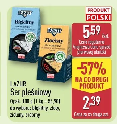 Ser pleśniowy promocja w Aldi