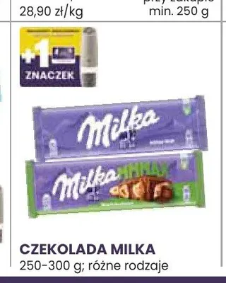Czekolada Milka 250-300 g promocja w Stokrotka