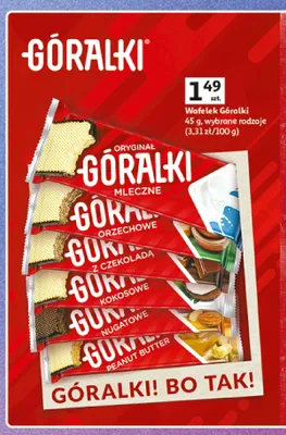 Wafelek Góralki Peanut Butter promocja w Auchan