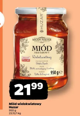 Miód wielokwiatowy promocja w Netto
