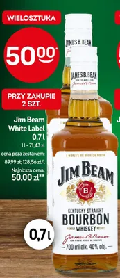 Whisky Jim Beam White Label promocja w Żabka