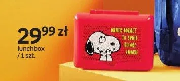 Lunchbox Snoopy promocja w Dzień Dziecka