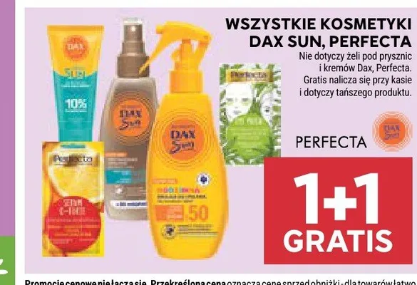 Wszystkie kosmetyki Dax Sun, Perfecta promocja w Stokrotka