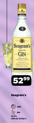 Gin Seagram's promocja w Netto