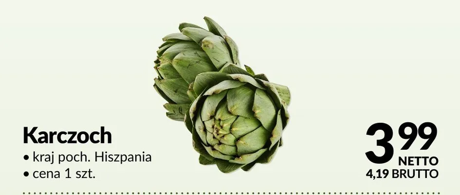 Karczoch promocja w Makro
