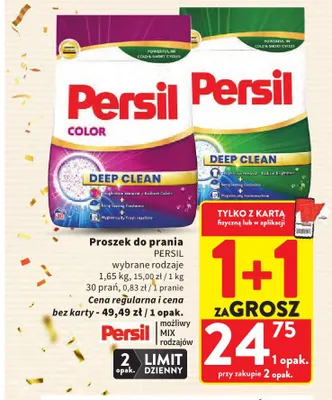 Proszek do prania kolor Simply promocja w Intermarche
