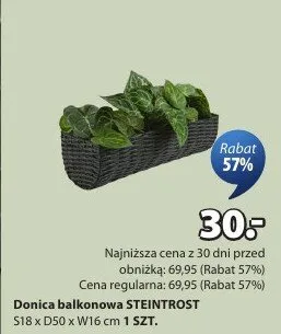 Donica balkonowa Ellinge promocja w Jysk