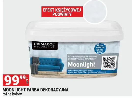 Farba MOONLIGHT FARBA DEKORACYJNA promocja w Merkury Market