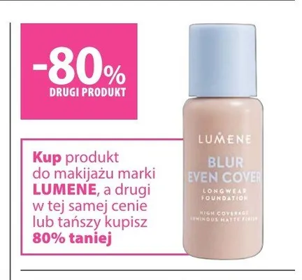 Podkład do twarzy Lumene Blur Even Cover promocja w Hebe
