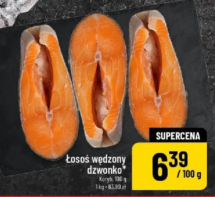 Łosoś wędzony dzwonko promocja w POLOmarket