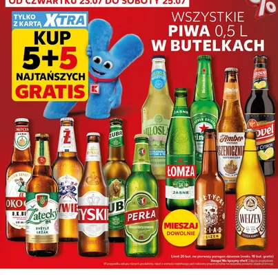 Piwo Amber Pszeniczne promocja w Kaufland