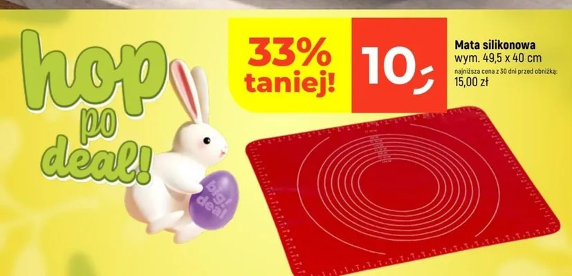 Mata silikonowa promocja w Dealz