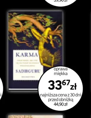 Książka Karma Sadhguru oprawa miękka Galaktyka promocja w Empik