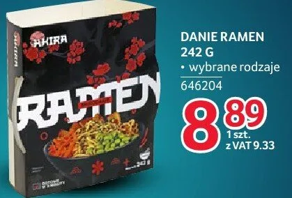 Danie ramen 242g promocja w Selgros