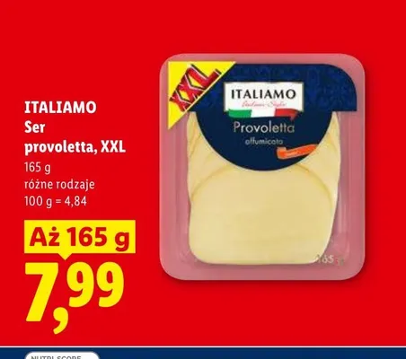 Ser provoletta XXL Italiamo promocja w Lidl