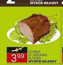 Szynka ze spiżarni promocja w Wafelek