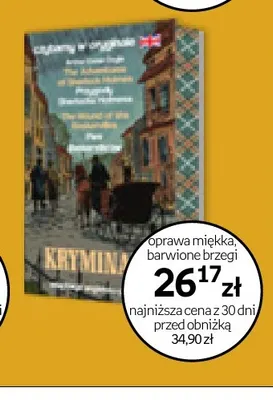 Książka Kryminały Czytamy w oryginale promocja w Empik