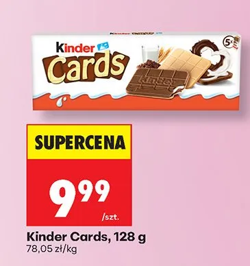 Cards wafelki promocja w Biedronka