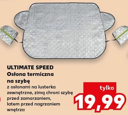 Osłona termiczna na szybę Ultimate Speed promocja w Kaufland