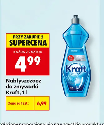 Nabłyszczacz do zmywarki Kraft promocja w Biedronka
