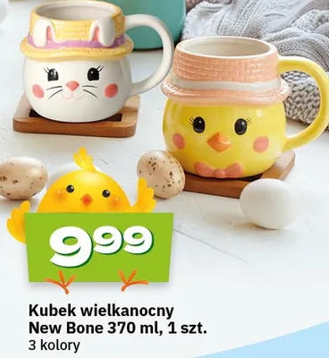 Kubek wielkanocny New Bone 370ml - 3 kolory promocja w Twój Market