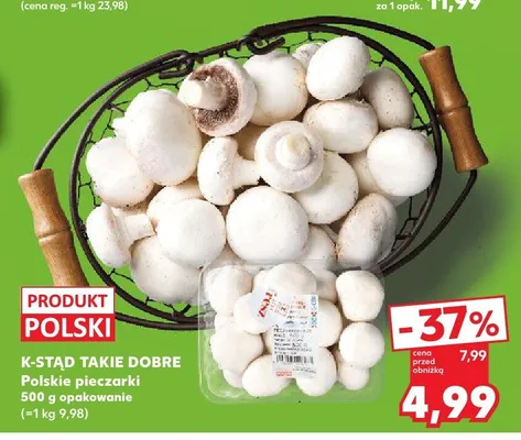 Polskie pieczarki K-Stąd Takie Dobre promocja w Kaufland