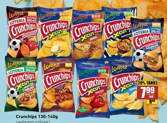 Chipsy Crunchips Canadian Maple Syrup & Red Paprika Style promocja w API Market