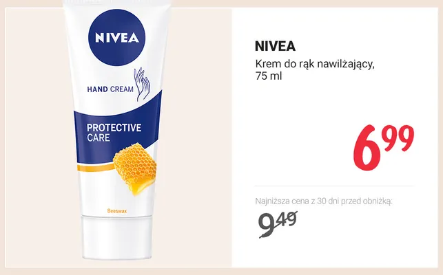 Krem do rąk nawilżający Nivea promocja w Rossmann