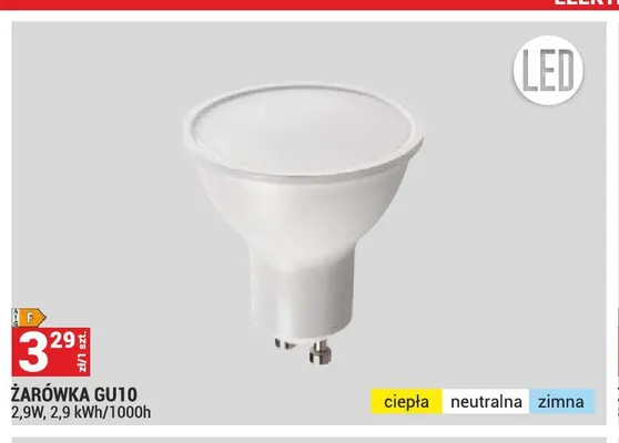Żarówka GU10 promocja w Merkury Market