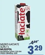 Mleko Łaciate 3,2% promocja w Wafelek