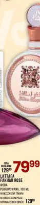 Woda perfumowana Lattafa Fakhar Rose promocja w Drogerie Natura