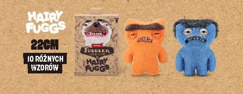 Maskotka Zuru Fuggler Hairy Fuggs 22 cm promocja w Empik
