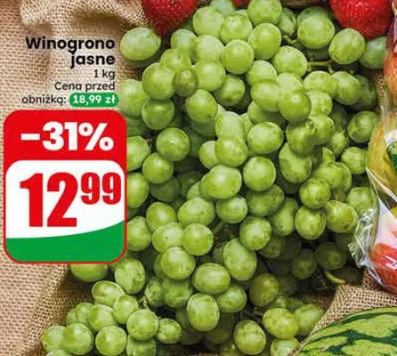 Winogrono jasne promocja w Dino