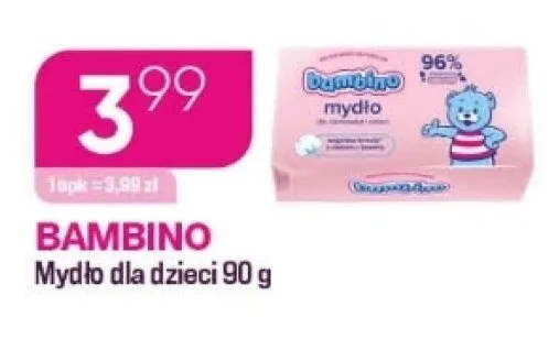 Mydło dla dzieci Bambino promocja w Drogerie Koliber
