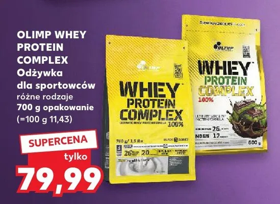 Odżywka dla sportowców różne rodzaje promocja w Kaufland