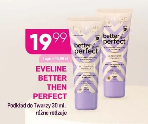 Podkład do twarzy Eveline Better Than Perfect promocja w Drogerie Koliber