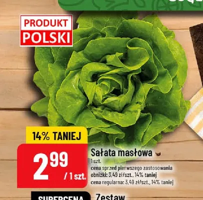 Sałata masłowa promocja w POLOmarket
