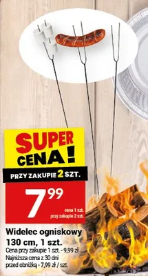 Widelec ogniskowy 130cm promocja w Twój Market