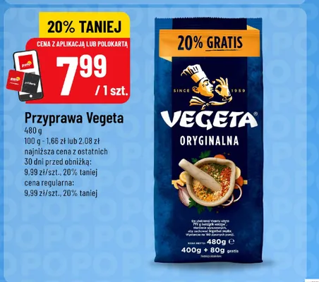 Przyprawa Vegeta promocja w POLOmarket