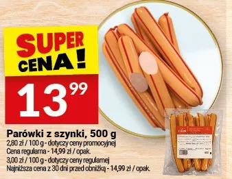 Parówki z szynki promocja w Twój Market