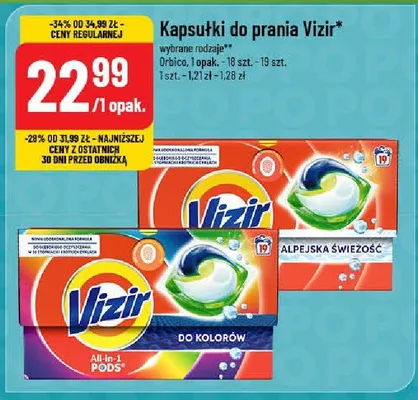 Kapsułki do prania  promocja w POLOmarket