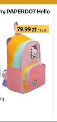 Plecak przedszkolny PAPERDOT Hello Kitty promocja w Empik
