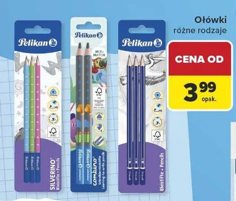Ołówki Pelikan promocja w Carrefour