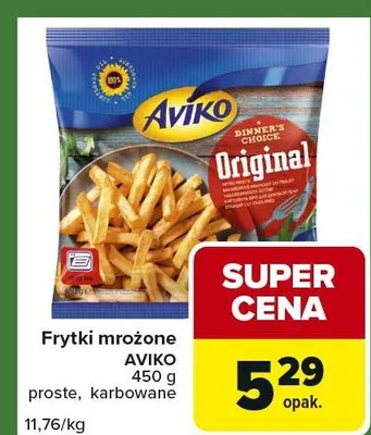Frytki mrożone Original promocja w Carrefour Express