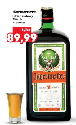 Likier ziołowy promocja w Kaufland