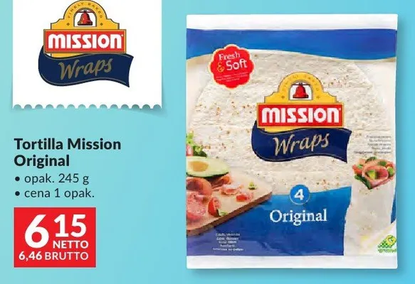 Tortilla Mission Original promocja w Makro